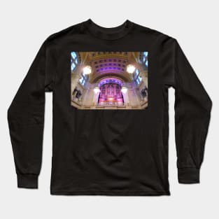 Scottish Photography Series (Vectorized) - Kelvingrove Art Gallery and Museum Organ Glasgow Long Sleeve T-Shirt